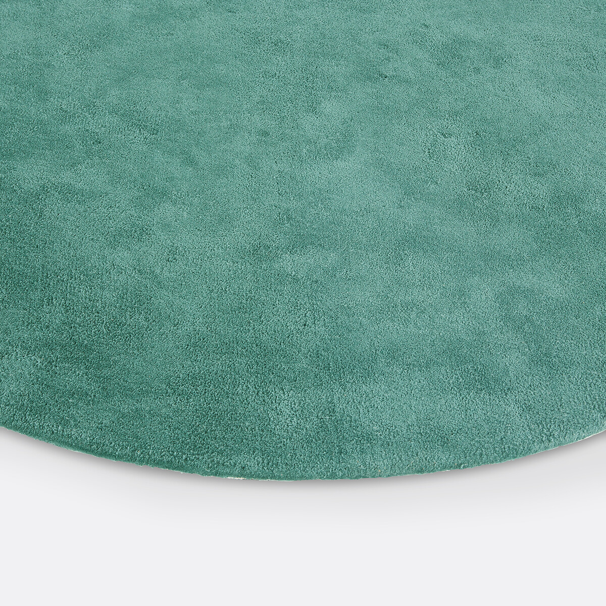 Tapis rond, coton tufté, Renzo, grand modèle sauge, LA REDOUTE INTERIEURS