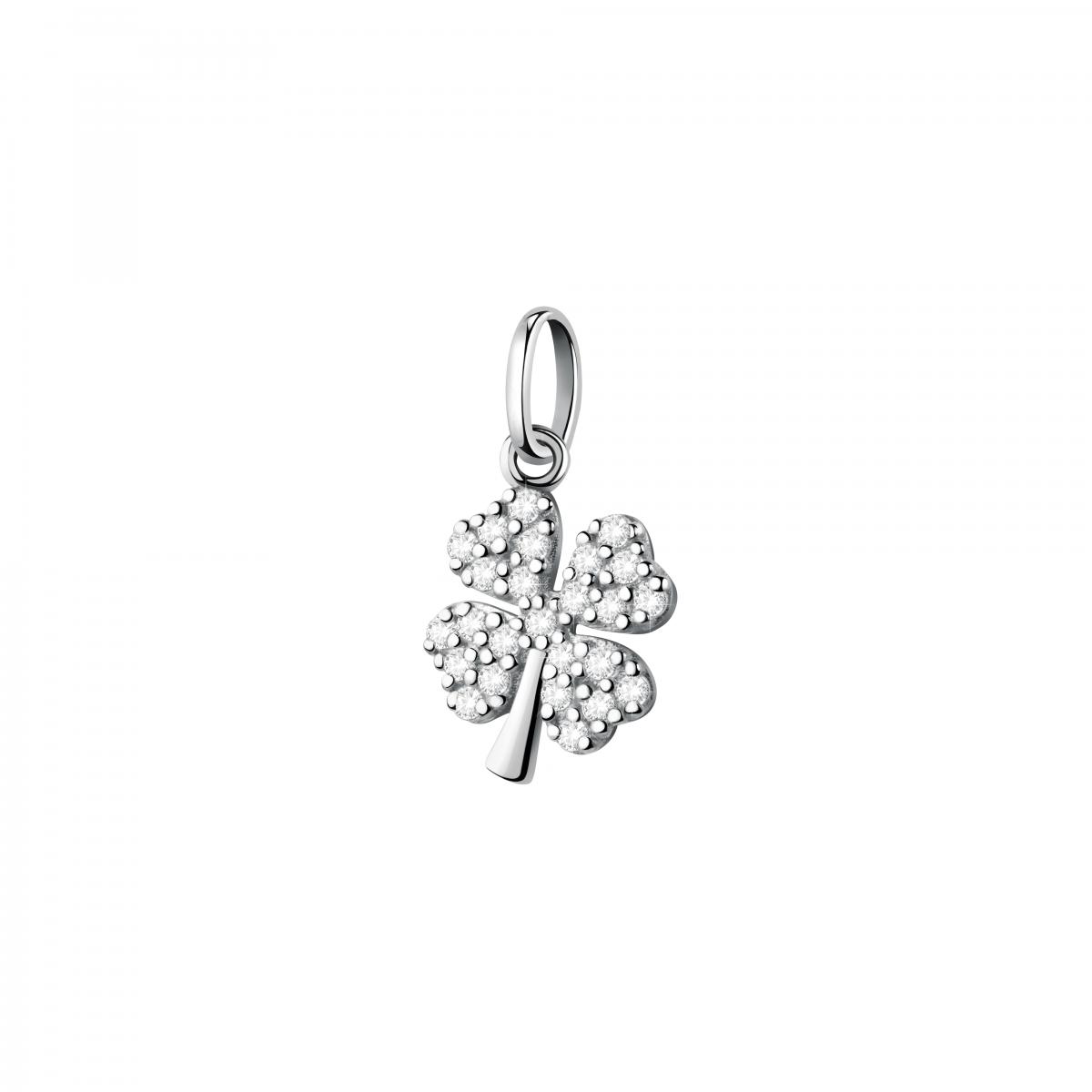 Pendentif En Or Blanc 375 Lady argent, BLUESPIRIT