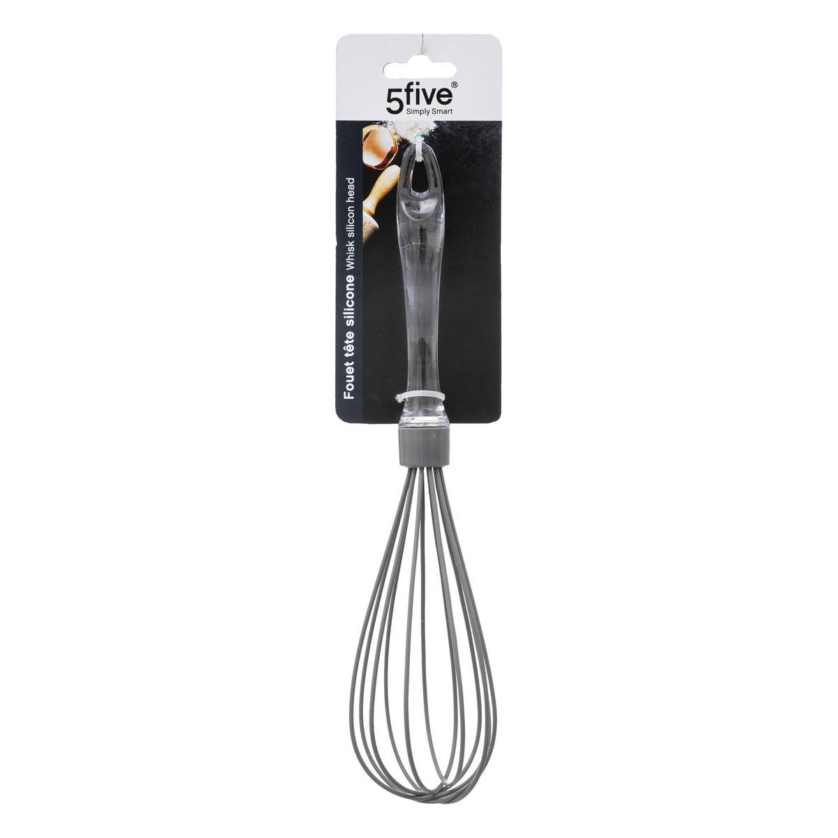 Fouet de cuisine ESSENTIELS gris clair, 5FIVE SIMPLY SMART