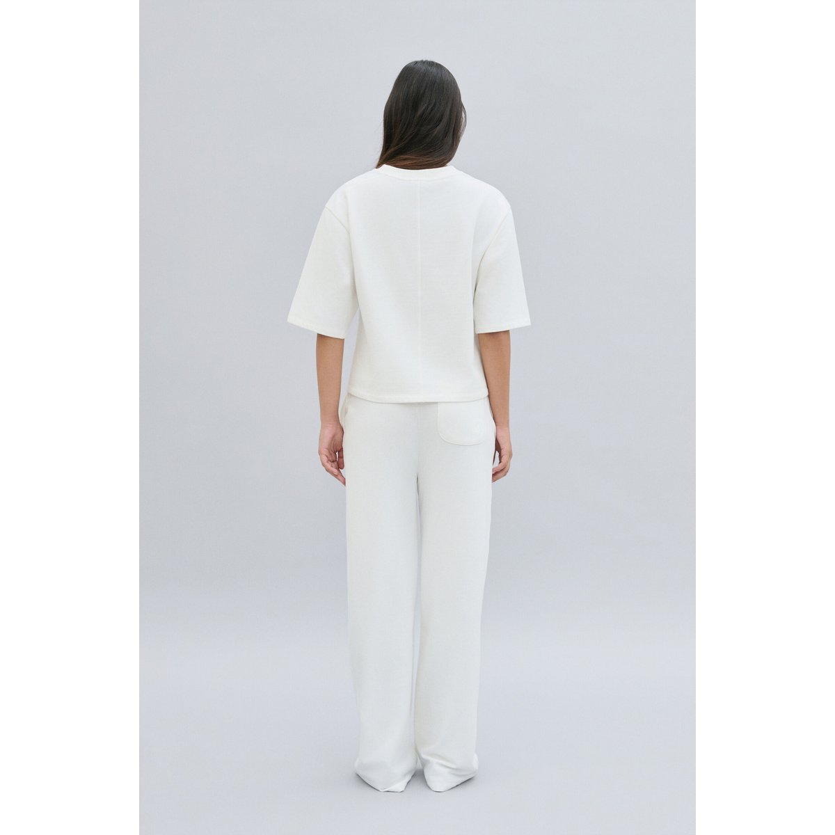 Pantalon coupe large PANTALON PGWENN ecru, CAROLL