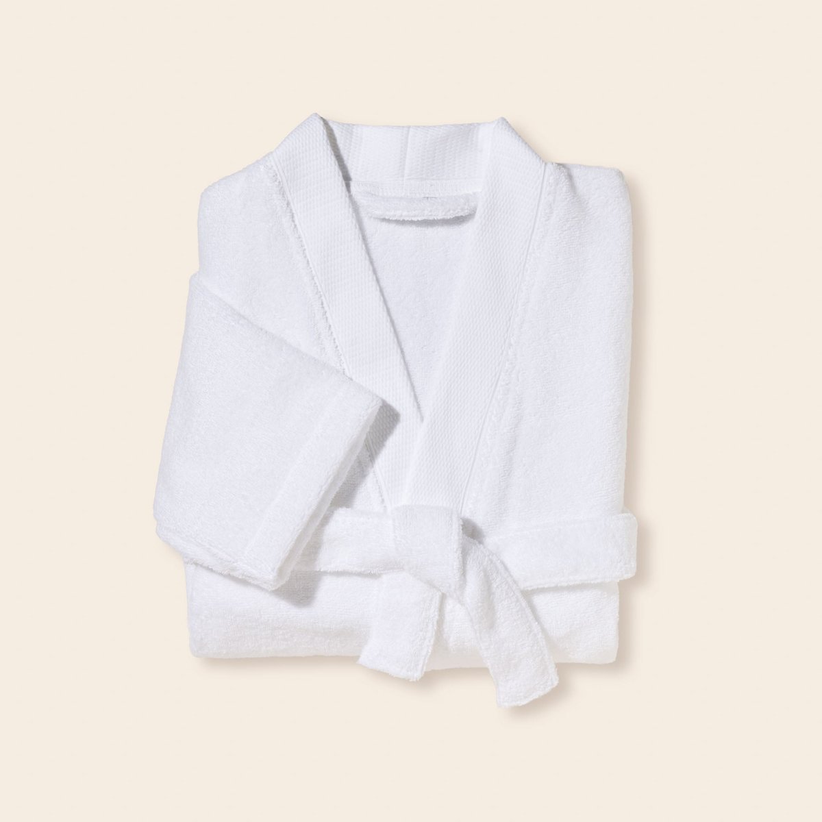 Peignoir De Bain en Peignoir kimono en éponge unie NARUMI blanc, MADURA