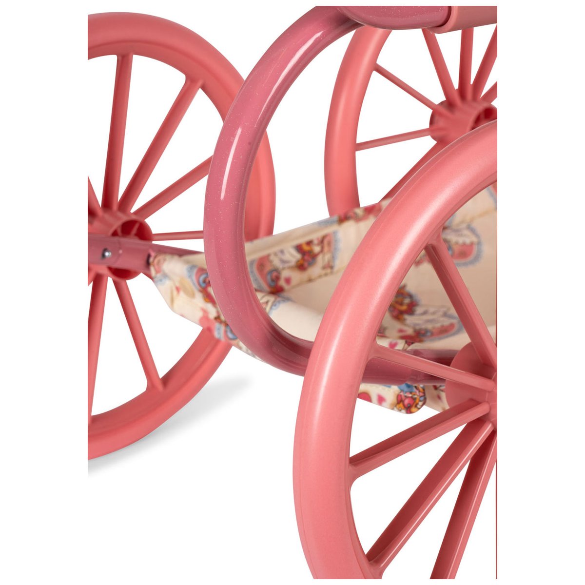 Landau pour poupée rose, bleu, KONGES SLOJD