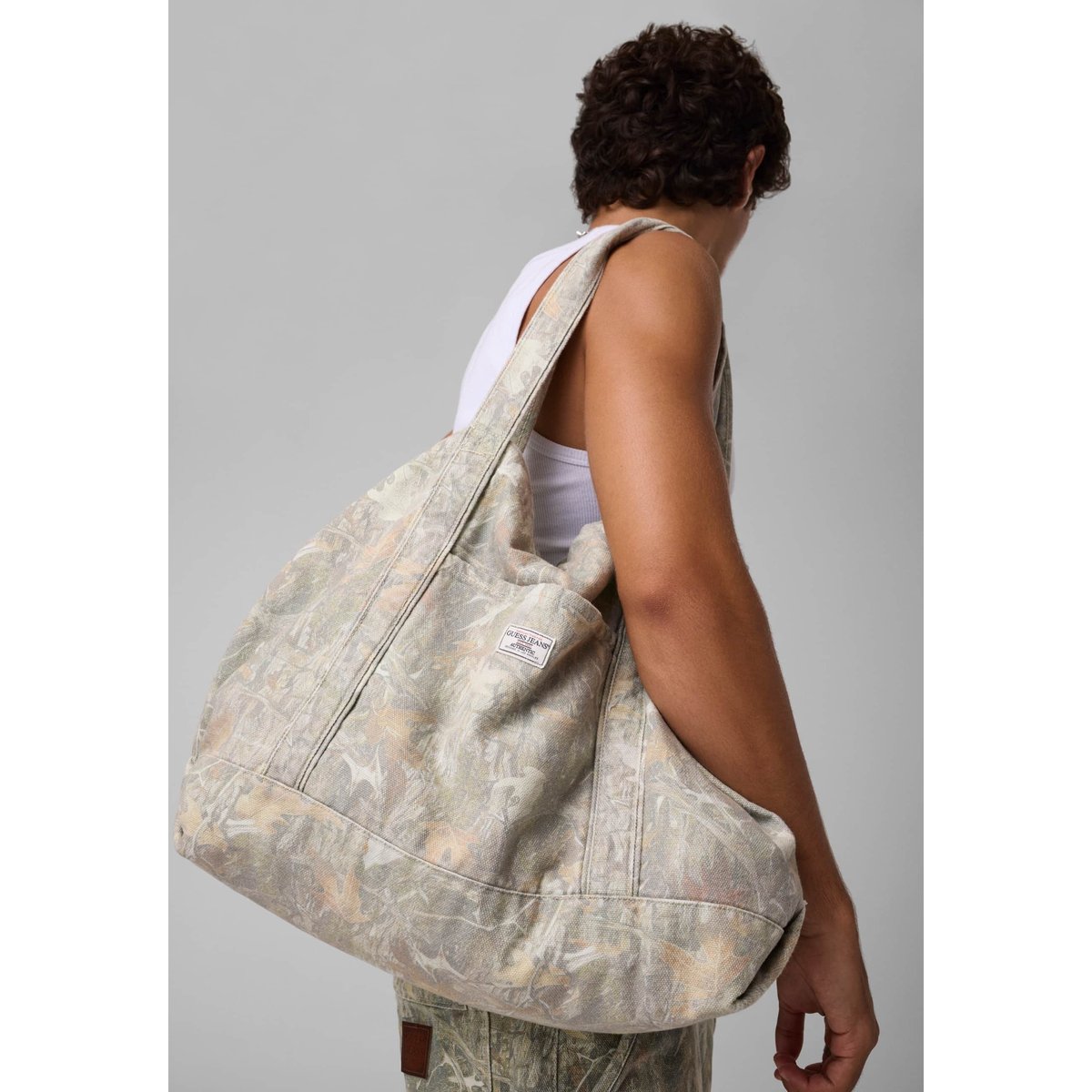 Mini Sac À Main Camouflage fantaisie multicolore, GUESS JEANS