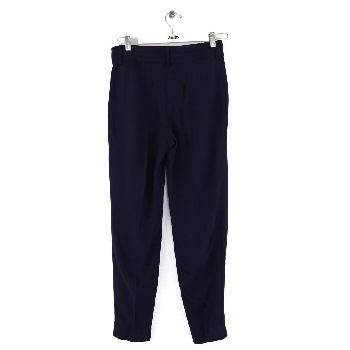 Pantalon droit - Très Bon État marine, SEZANE