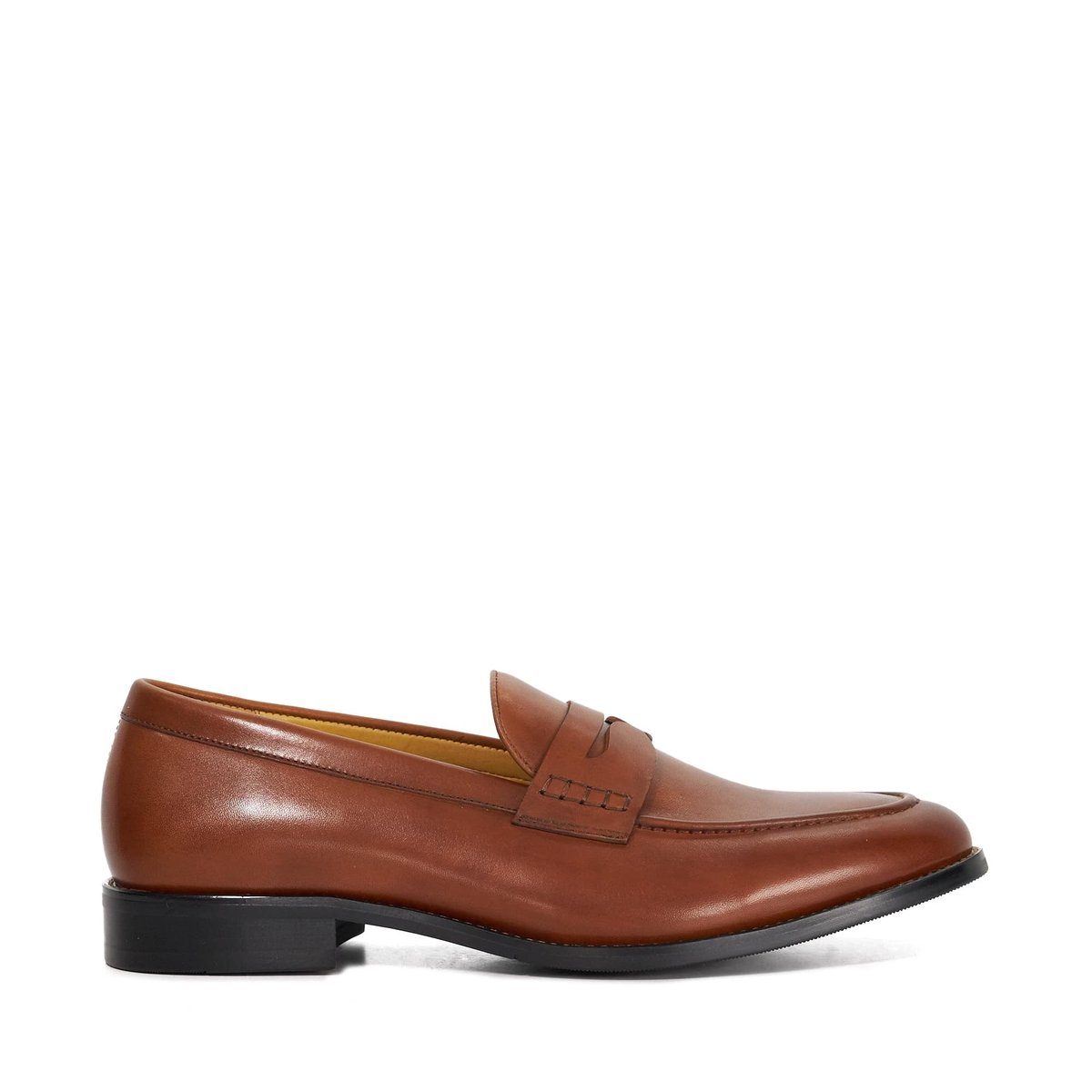 Mocassins en cuir - SKYLERS Wide Fit tan-leather, DUNE LONDON