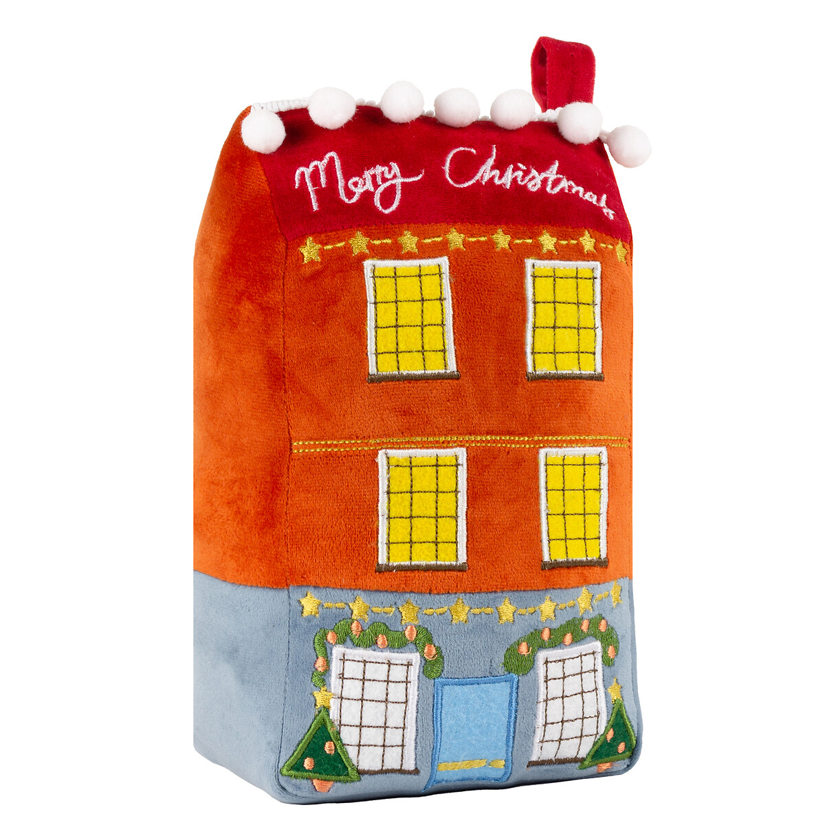 Christmas Spirit House Festive Doorstop multi-coloured, FURN.