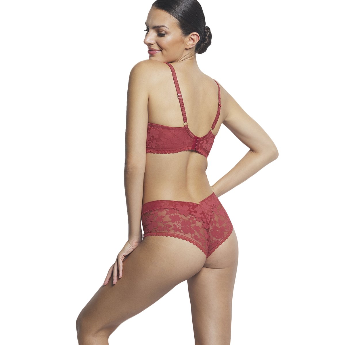 Soutien-gorge emboîtant confort Gabrielle rouge, SELMARK