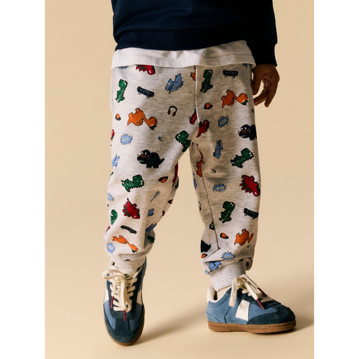 Jogging En Molleton gris - light grey melange1, NAME IT