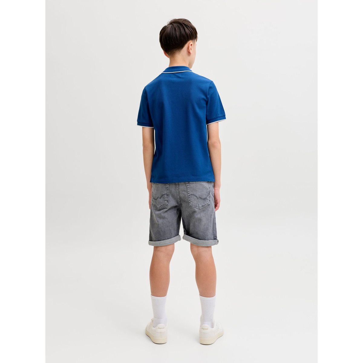 Short En Denim grey denim, JACK & JONES JUNIOR