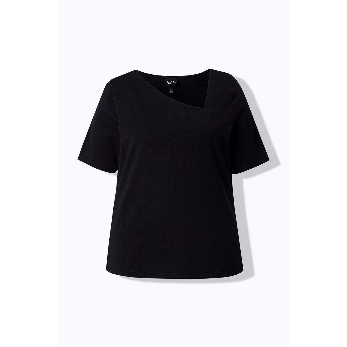T-shirt coupe Classic Fit noir, ULLA POPKEN