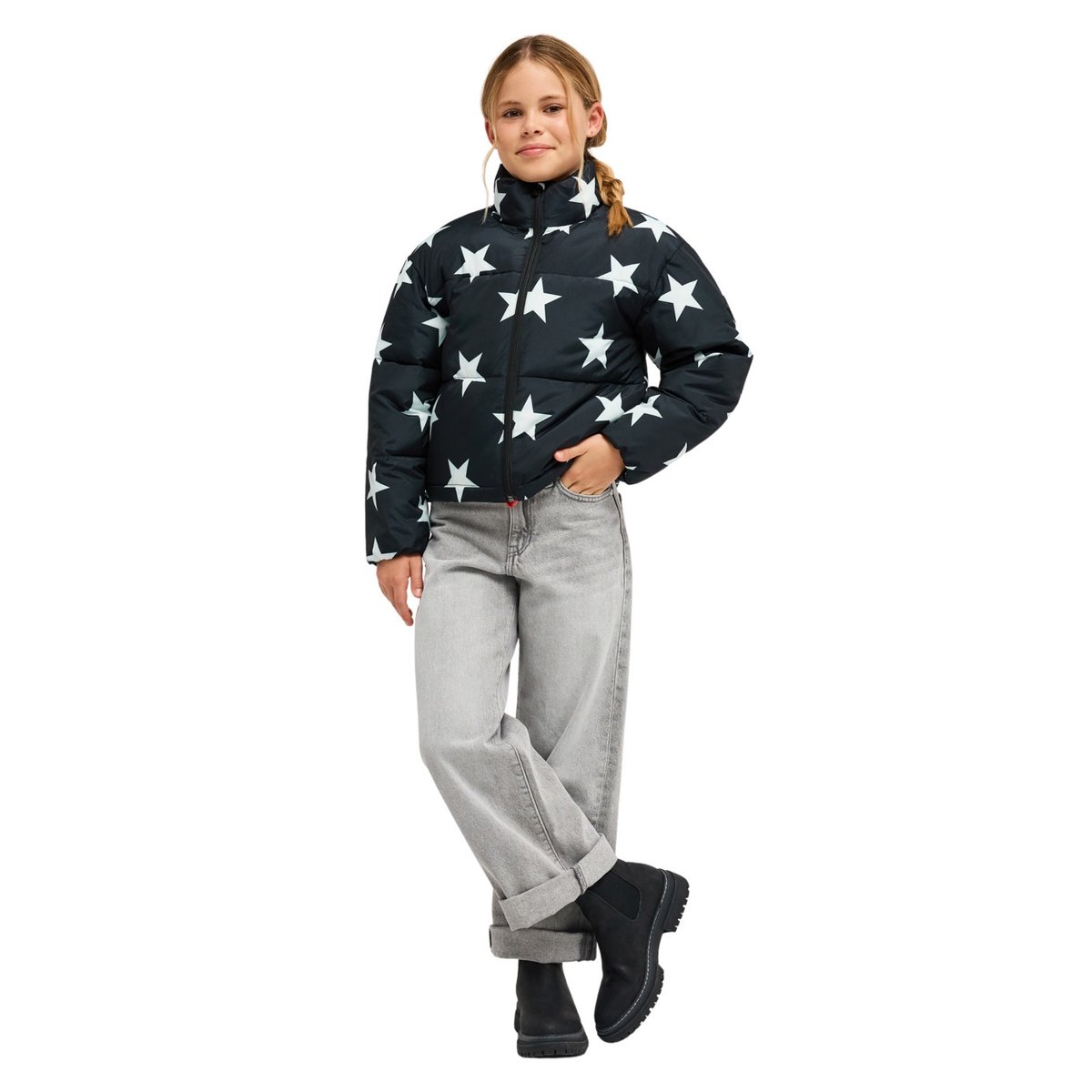 Doudoune VISTA LOVE. noir anthracite starz, ROXY