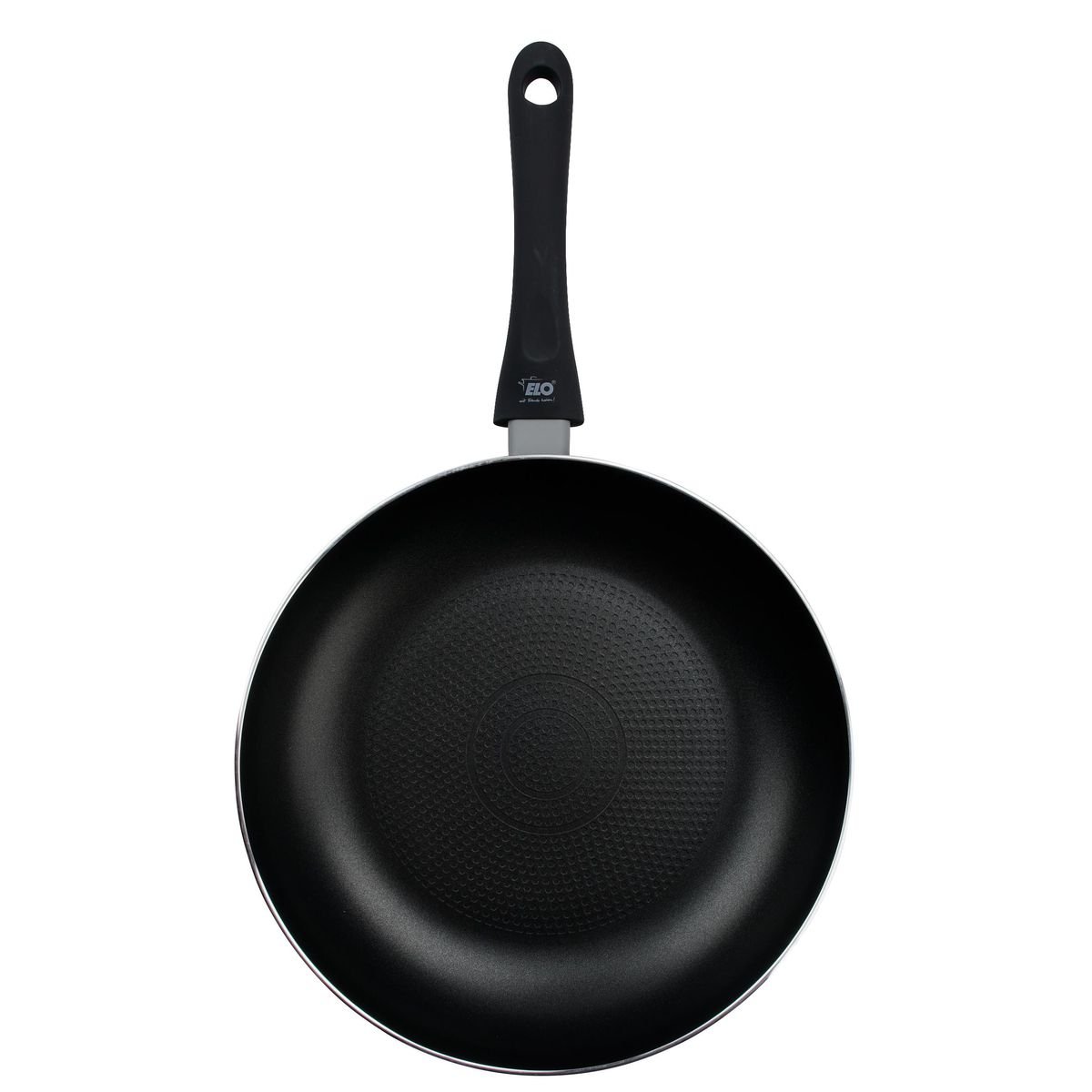 Poêle à frire avec couvercle SMART LIFE noir, ELO