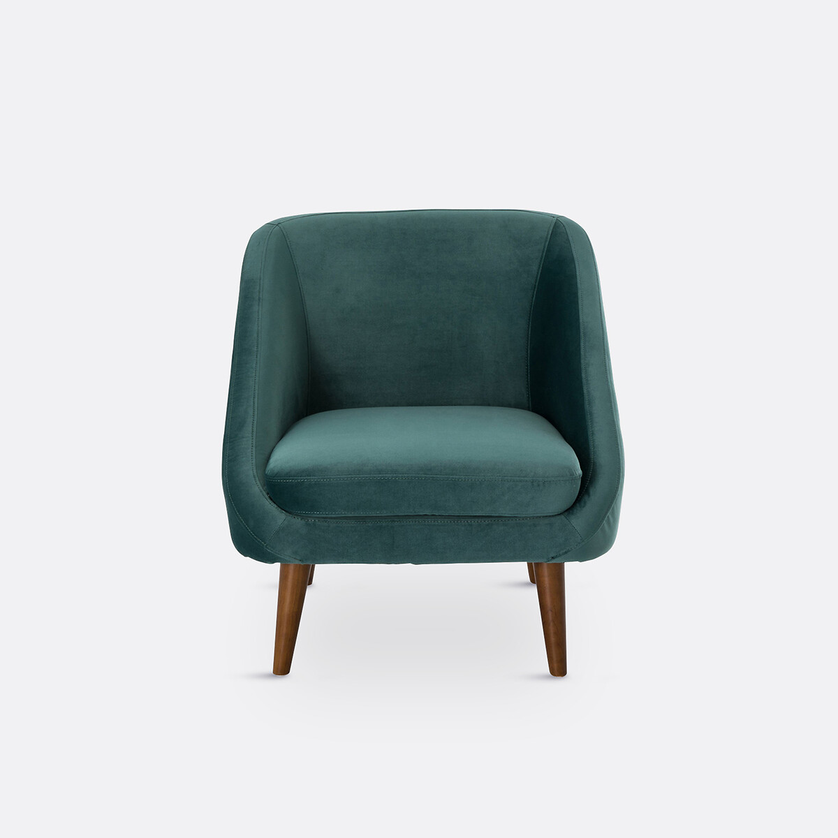Sessel Séméon, Samt jadegrün, LA REDOUTE INTERIEURS