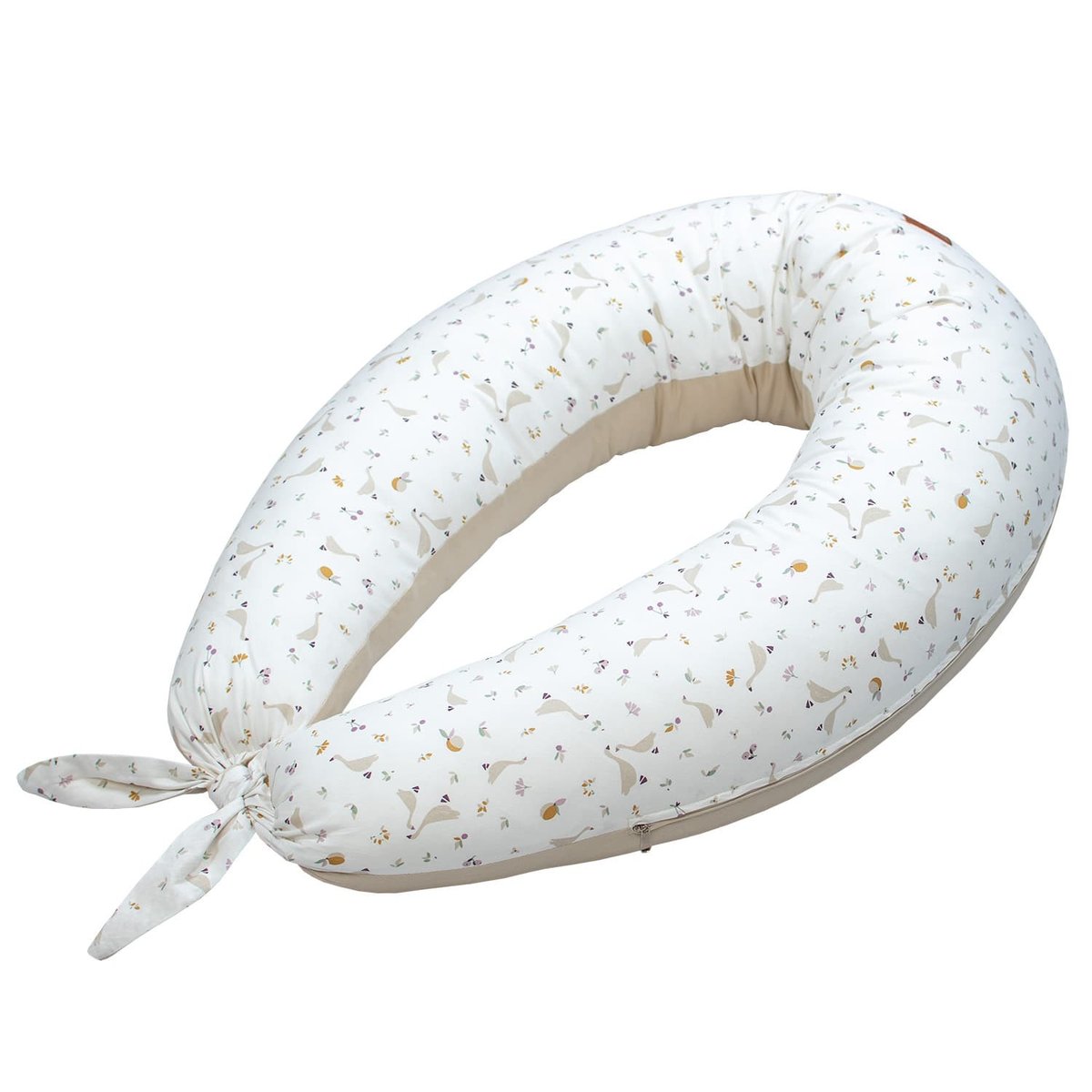 Coussin de maternité et d'allaitement + housse SIDONIA sidonia, beige, écru, blanc, SEVIRA KIDS