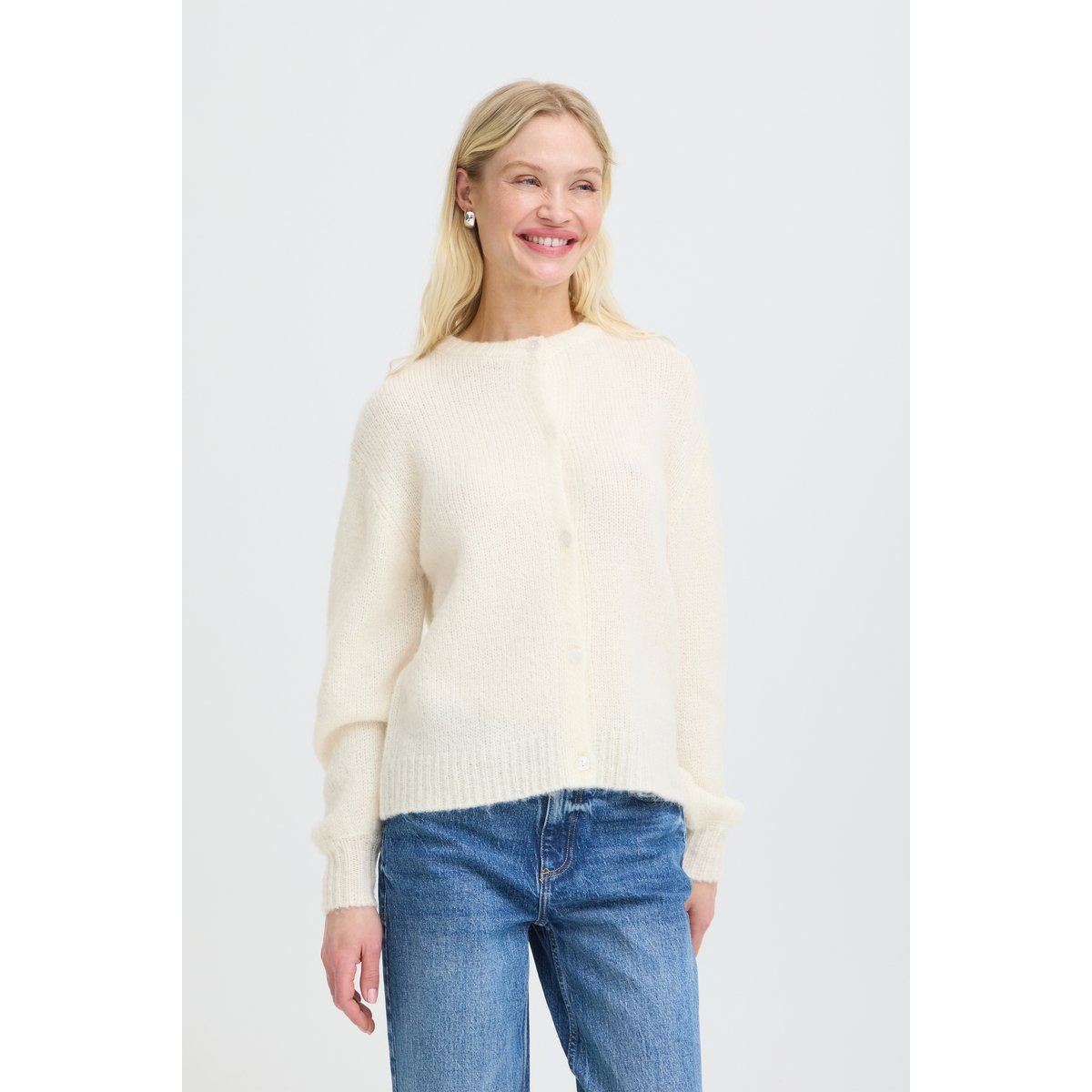 Á manches longues beige birch, B.YOUNG