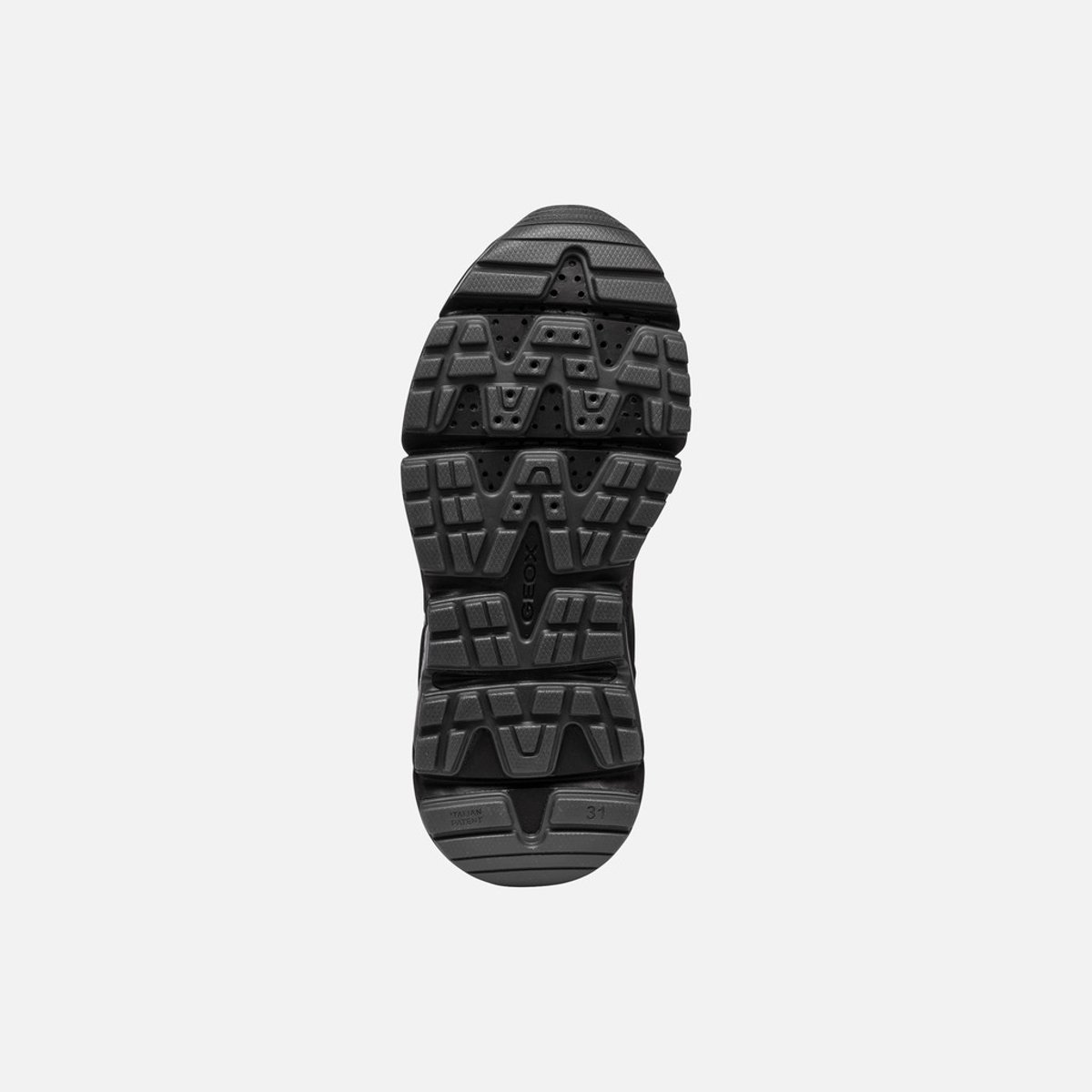 Baskets  J FLEXYPER PLUS  B ABX noir/gris foncé, GEOX