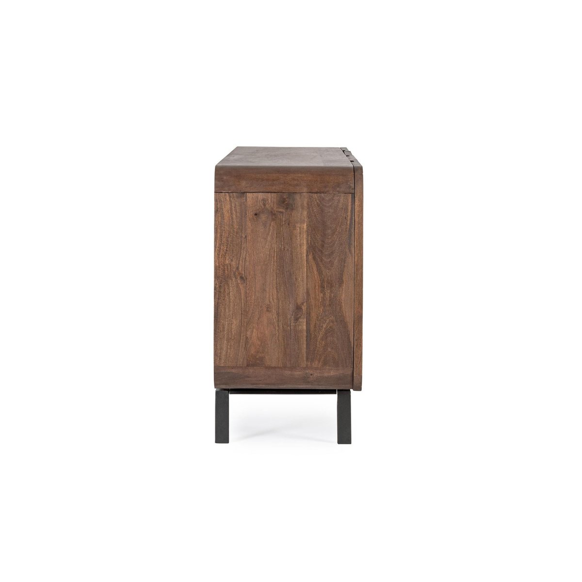 Buffet en bois de manguier 4 portes L180 - AGRA bois foncé, HELLIN, DEPUIS 1862
