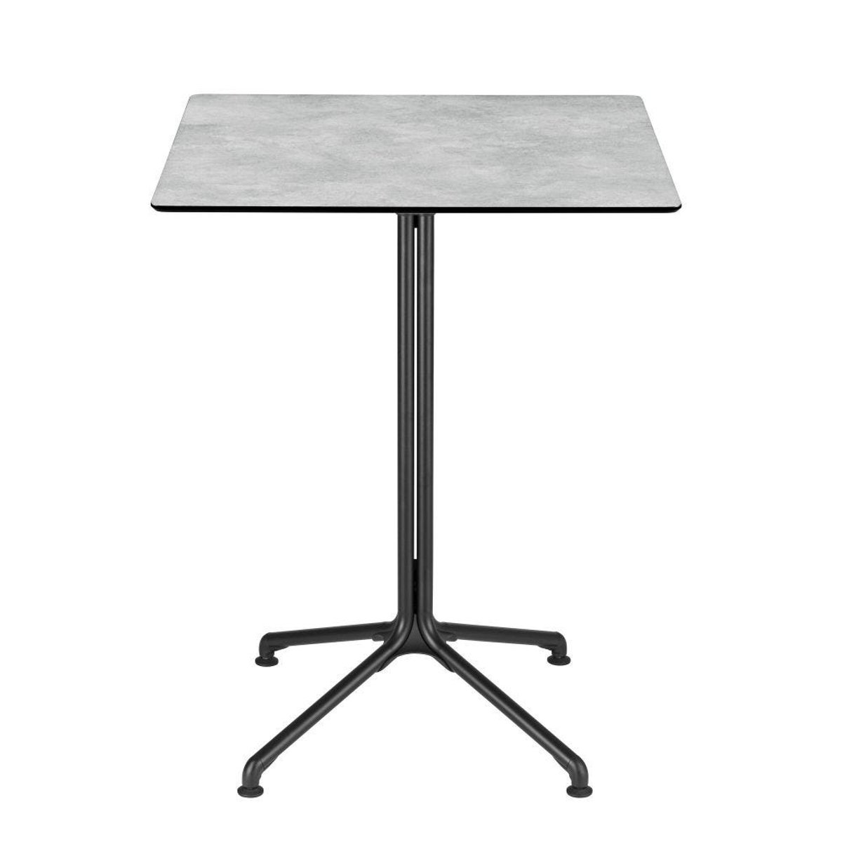 Table de repas carré 2/4 places hauteur mi-haut - HORIZON ciment, LAFUMA MOBILIER