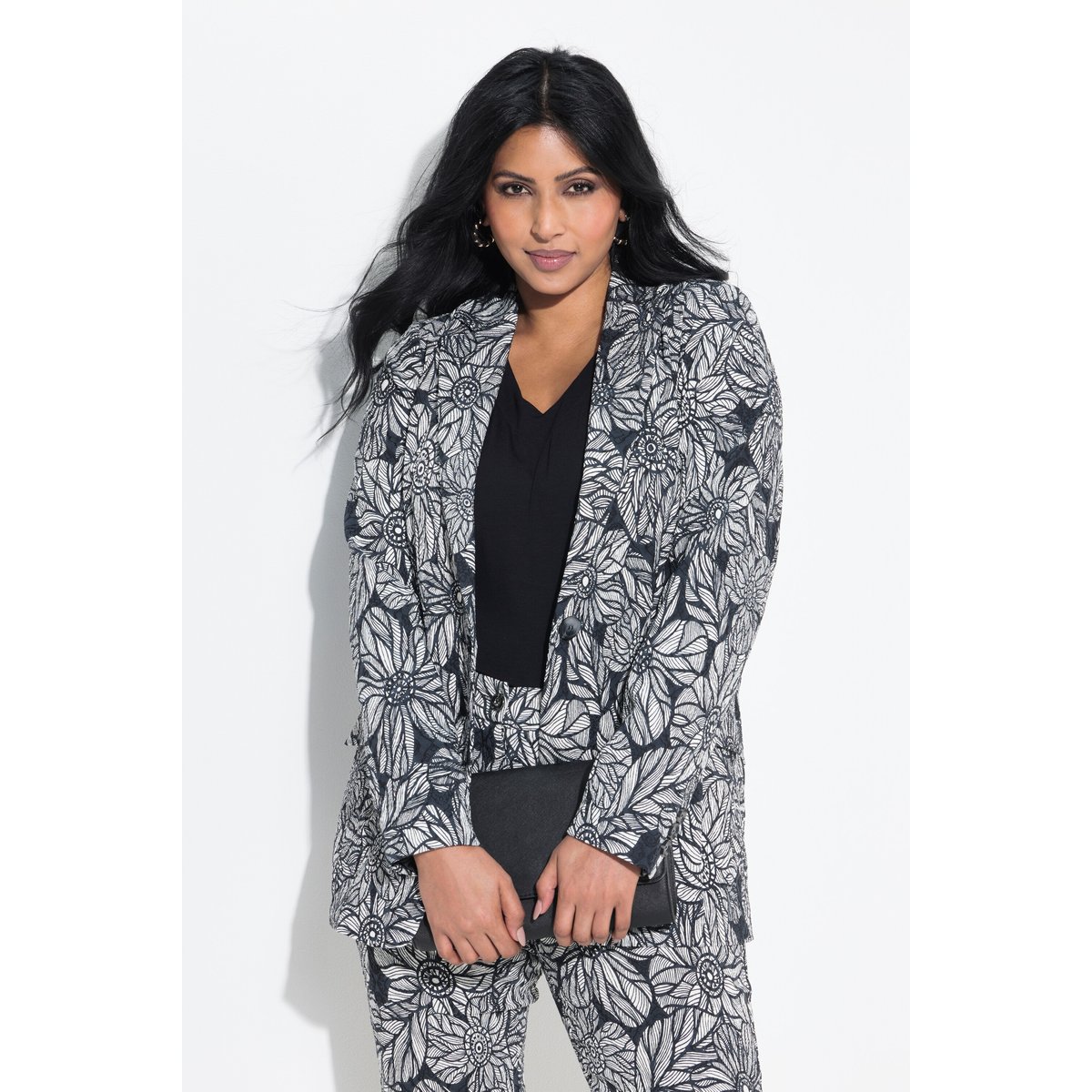 Blazer blanc neige, ULLA POPKEN