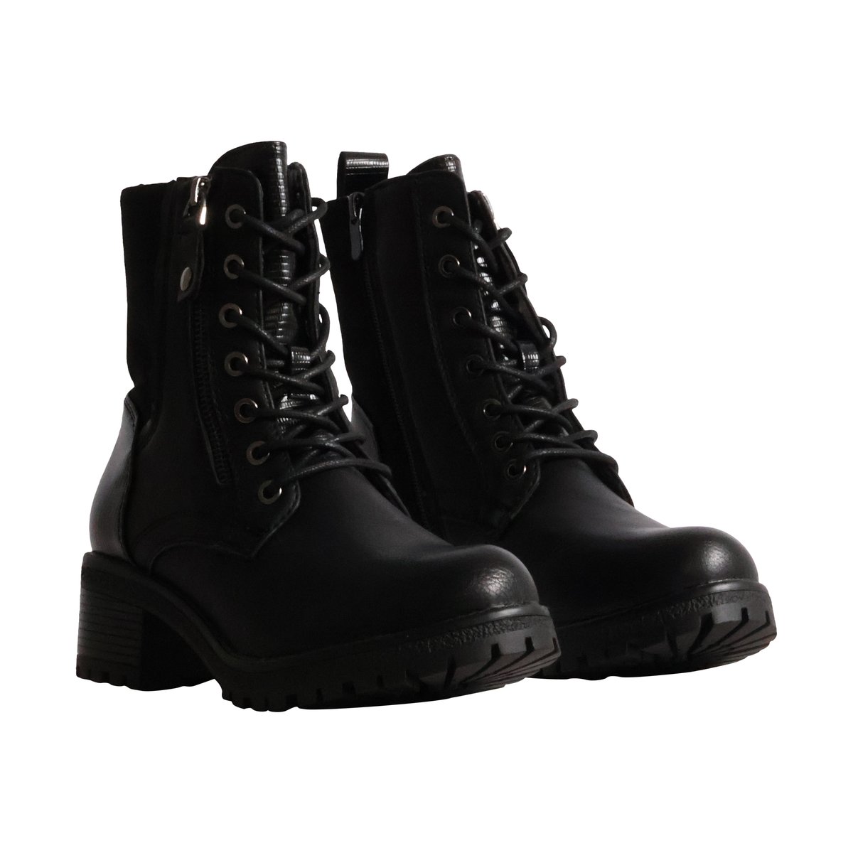 Bottines à Lacets noir, ENZA NUCCI