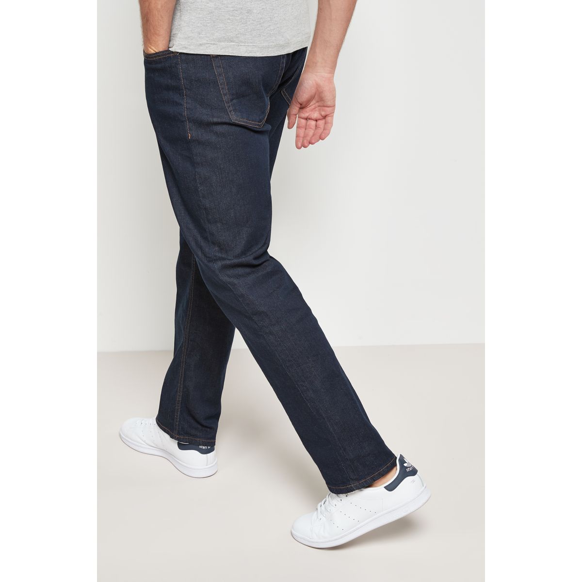 Jean décontracté stretch essentiel bleu, NEXT