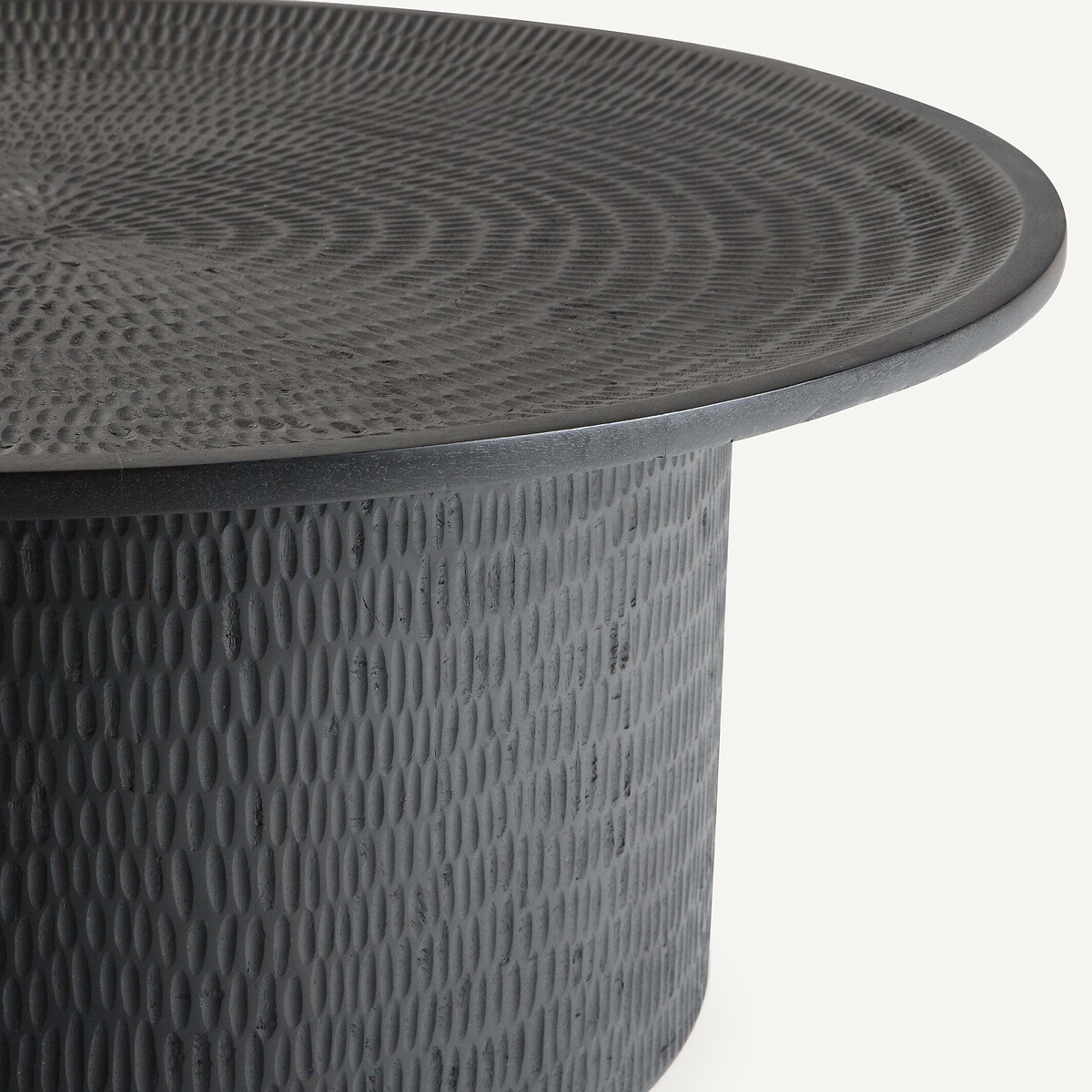 Table basse manguier massif, Oreus noir, AM.PM