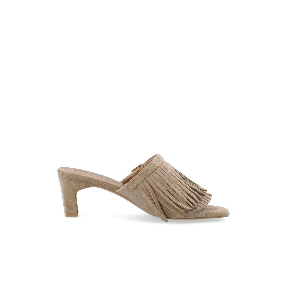 Mules À Talons sand, BIANCO