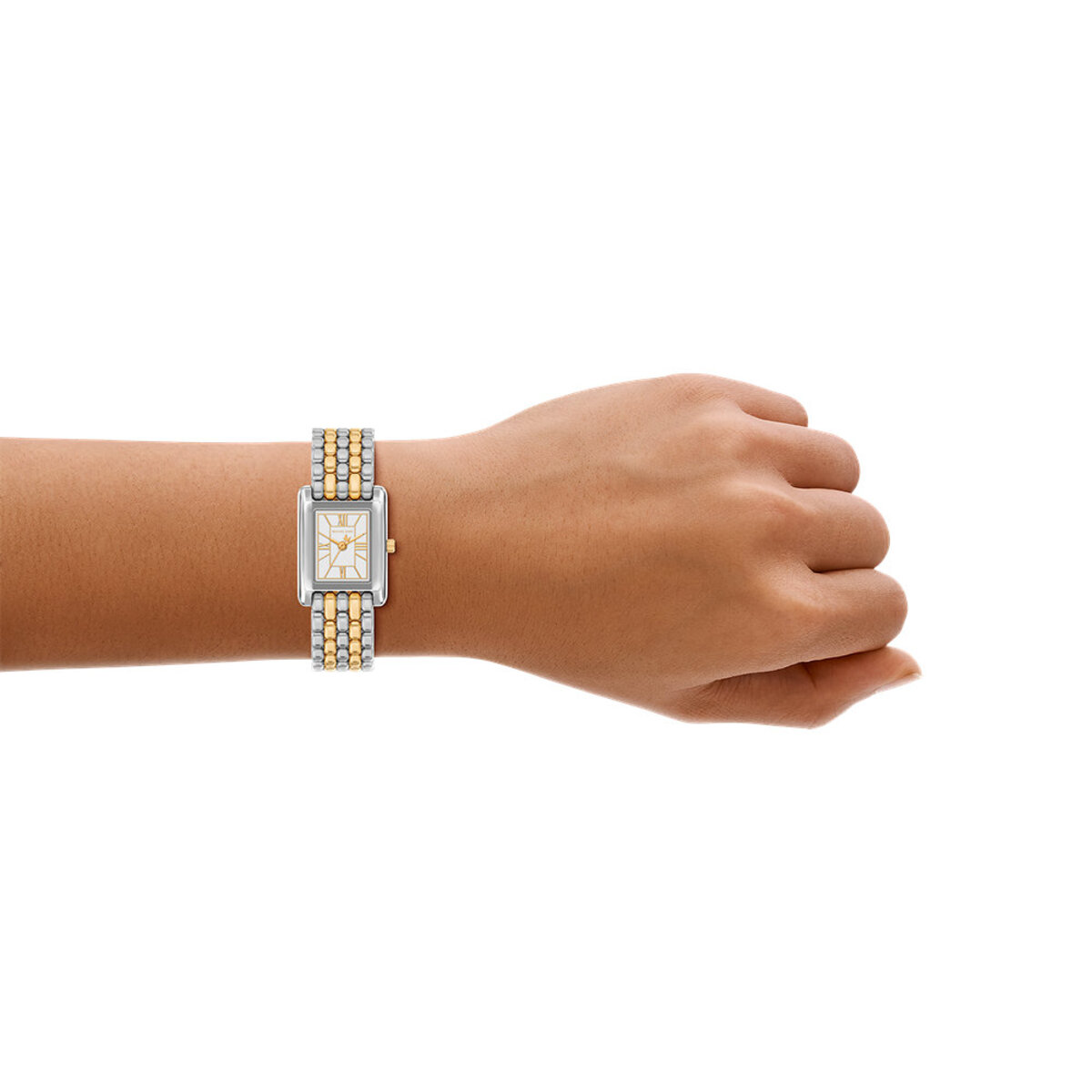 Montre Analogique ESSEX argenté blanc argenté, MICHAEL KORS