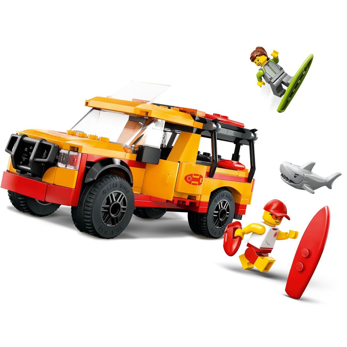 LEGO City - Véhicule de Secours Plage 60453 pour Aventures Enfant couleur unique, LEGO