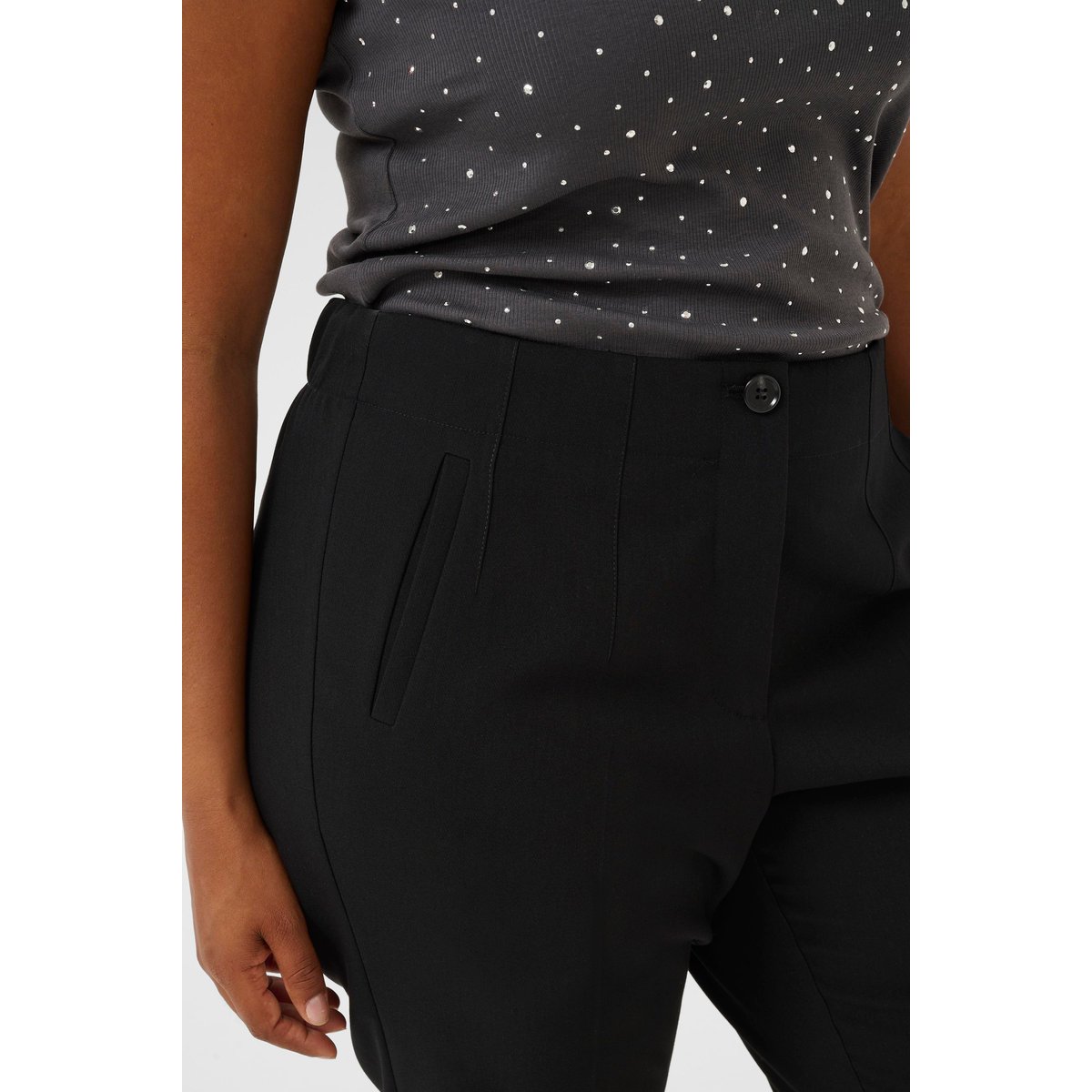 Pantalon de costume noir, KAFFE CURVE