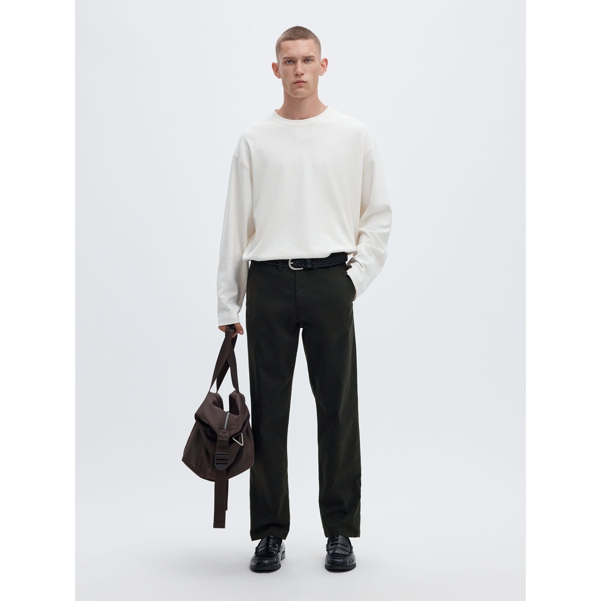 Chinos noir - black, SELECTED