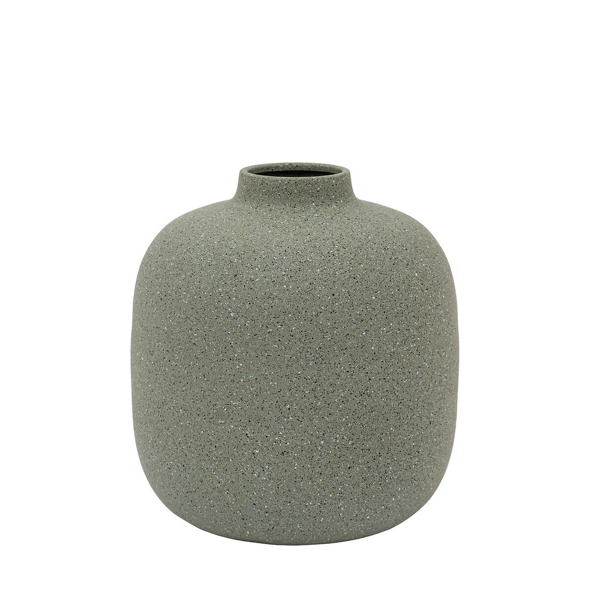 Goa 21cm Cast Metal Vase green, ÉDITÉ
