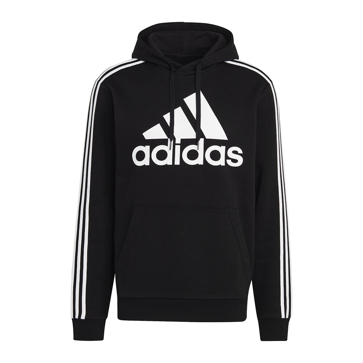 Sweat à capuche gros logo noir, ADIDAS SPORTSWEAR