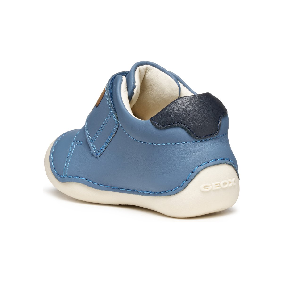 Premiers Pas B TUTIM bleu aviateur/bleu marine foncé, GEOX