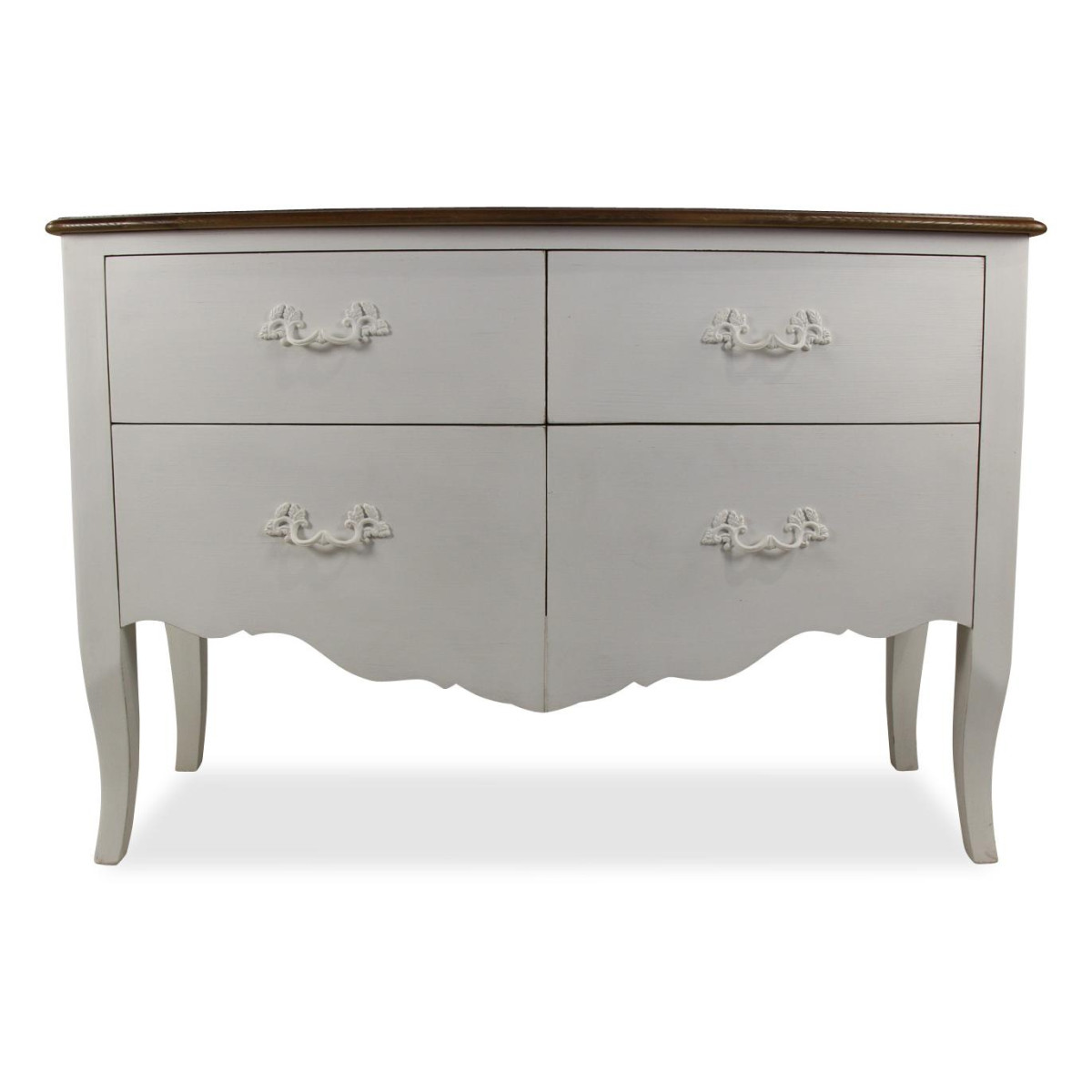 Commode 4 tiroirs blanc, INTERIOR'S