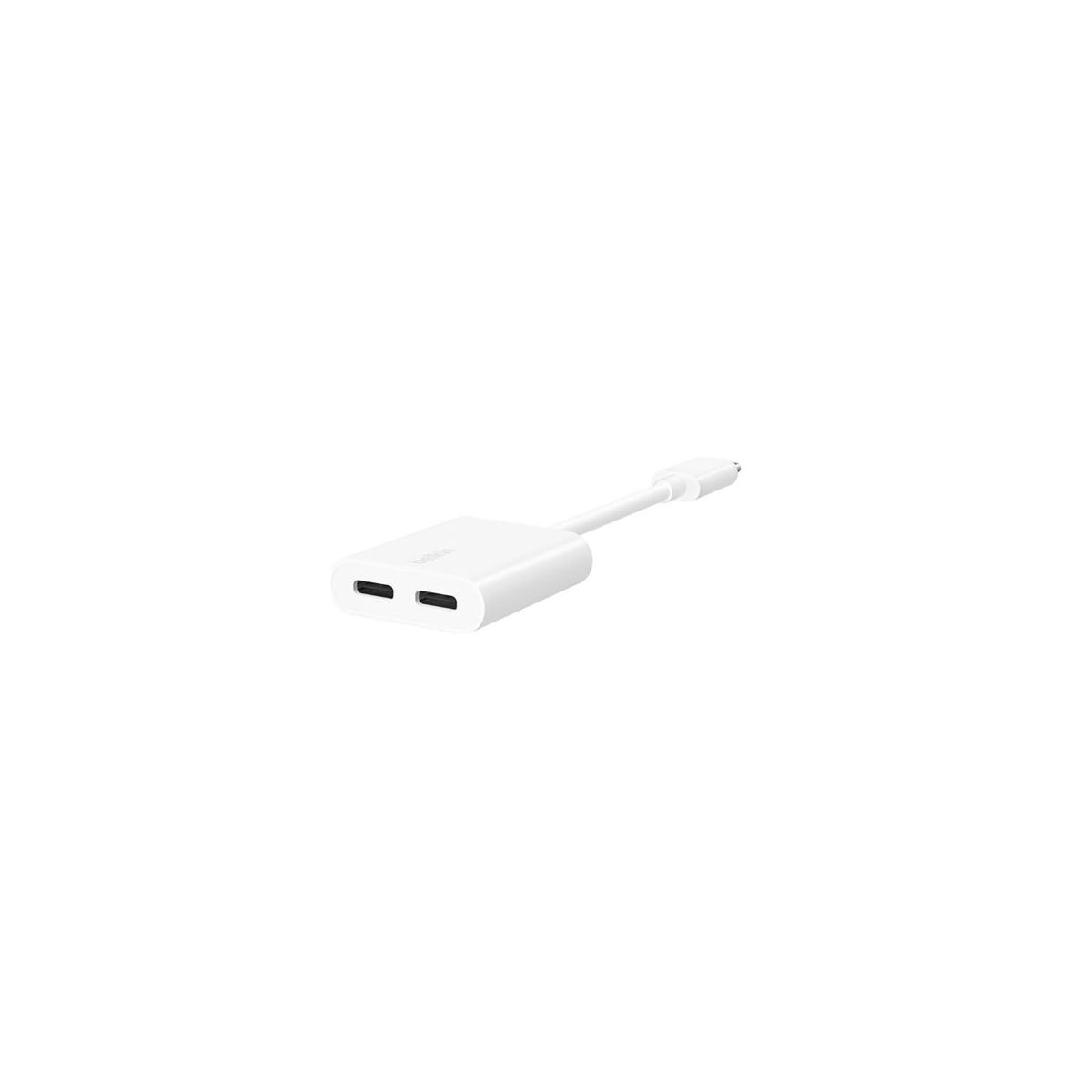Adaptateur USB USB-C vers USB-C x2 couleur unique, BELKIN