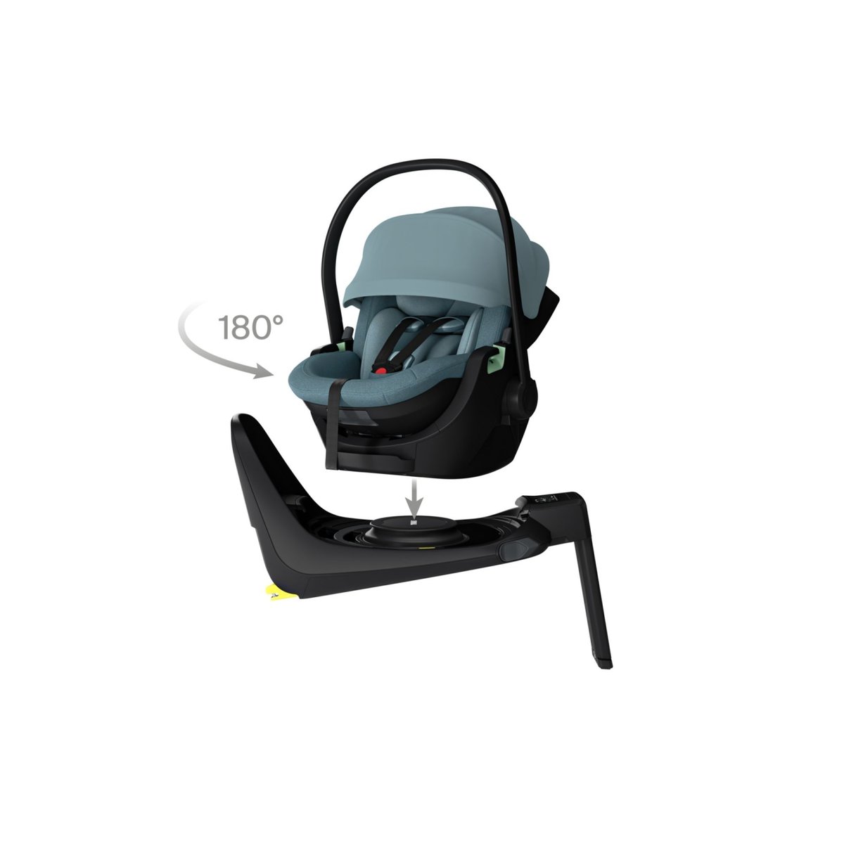 Pack Urban Glide 3 + siège auto + nacelle bleu, THULE