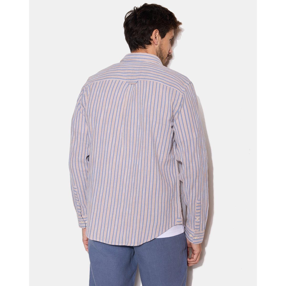 Chemise en coton DIDO bleu, CHEVIGNON