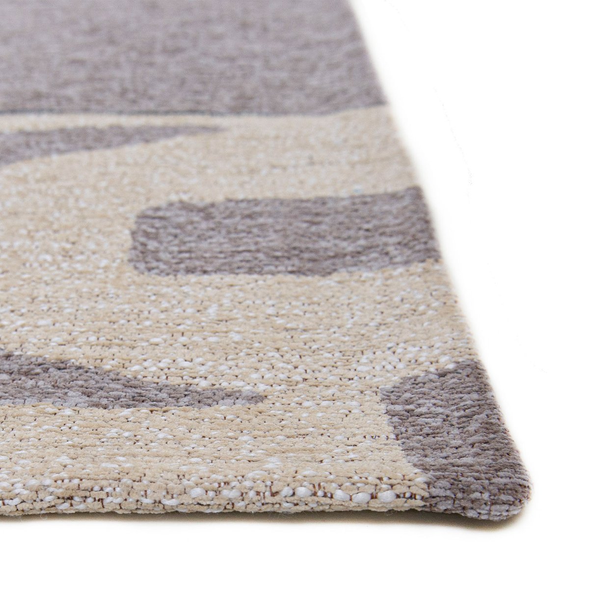 Tapis intérieur/extérieur tissé plat ROPY gris, NOVATREND