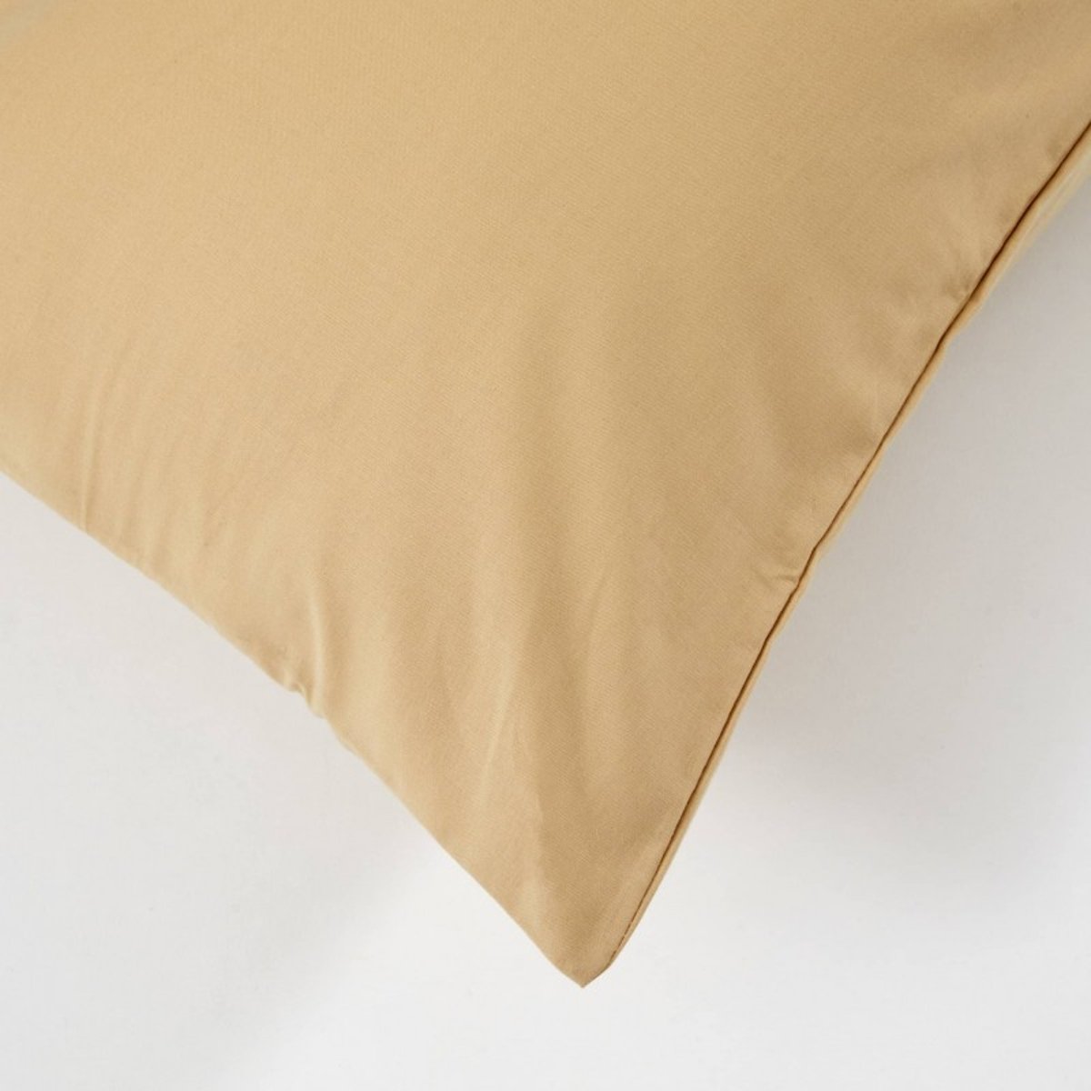 Housse de traversin plat noisette (Lot de 2) marron, LES MATELAS DE MORPHEE