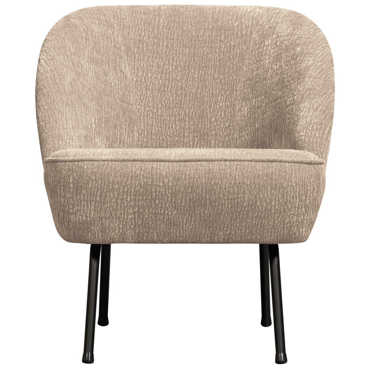 Fauteuil 3D en chenille VOGUE sable, WOOOD