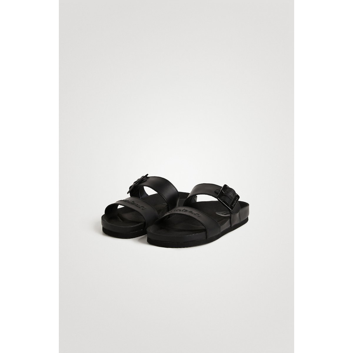 Sandales En Cuir noir, DESIGUAL