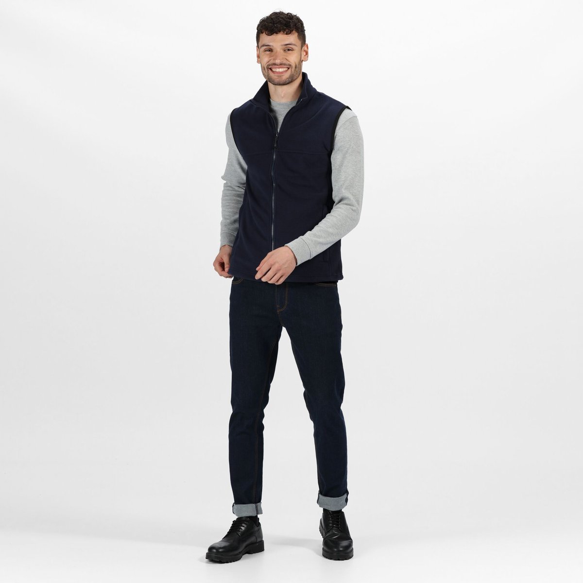 Veste polaire sans manches HABER bleu marine, REGATTA