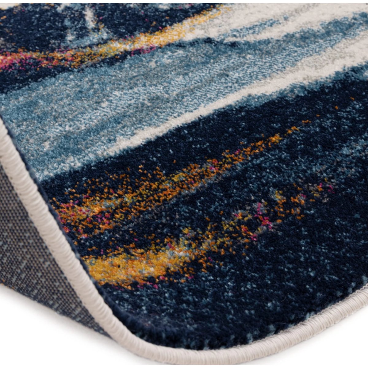 Tapis tissé plat moderne RAMA multicolore, NOVATREND