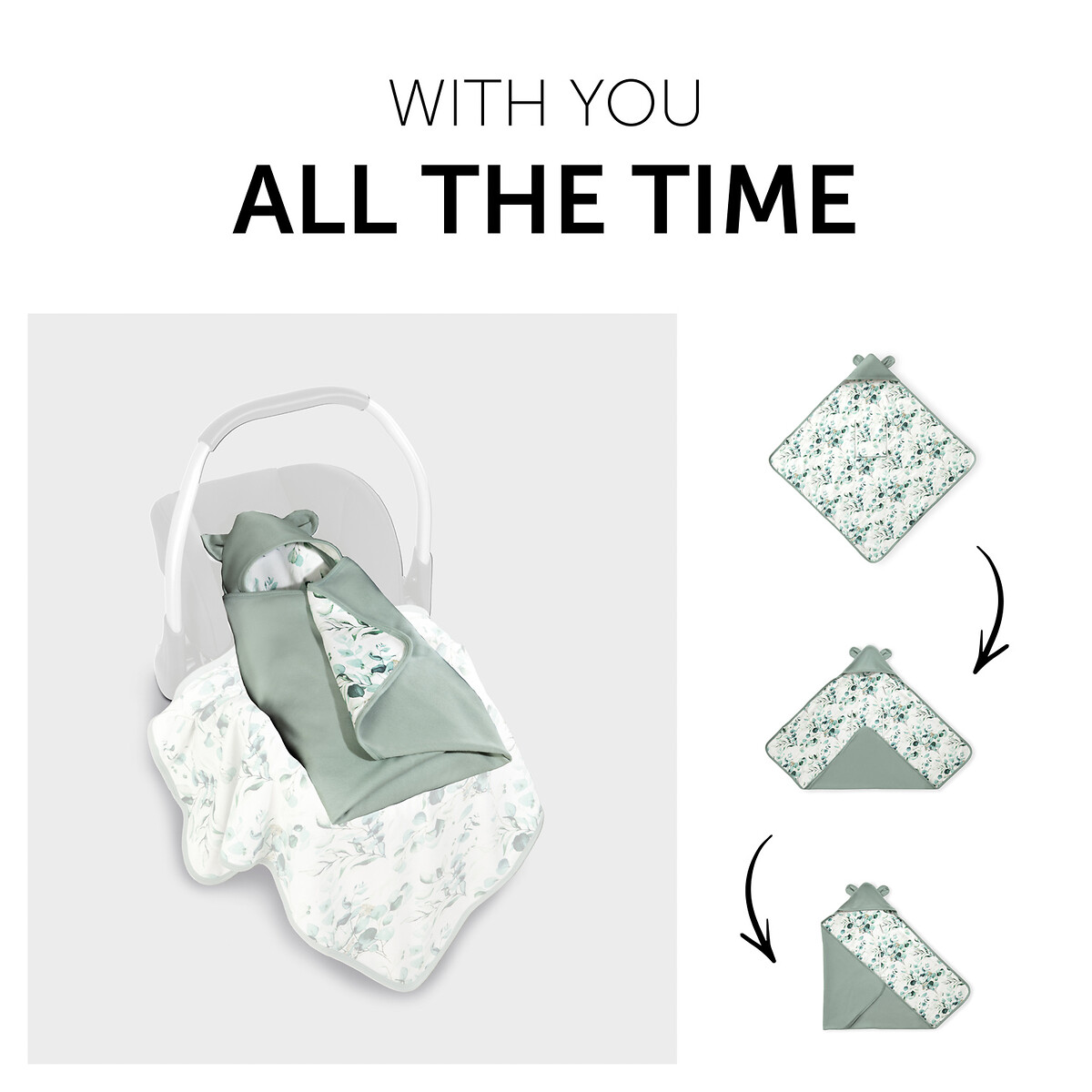 Snuggle N Dream Baby Blanket mint, HAUCK