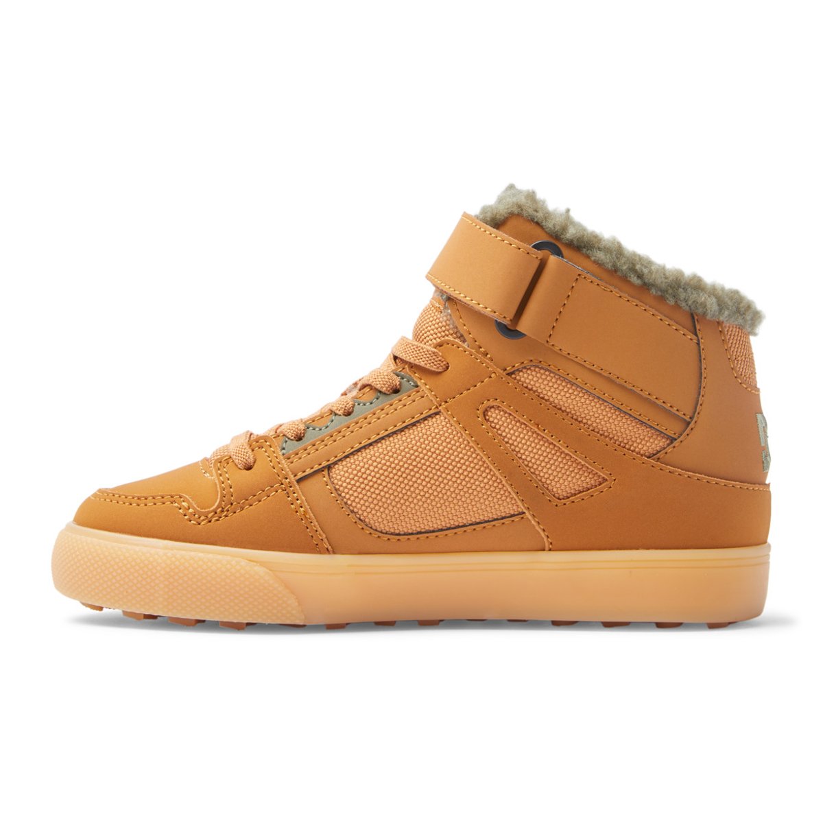 Chaussures d'hiver montantes PURE HIGH-TOP WNT EV. orange wheat, DC SHOES