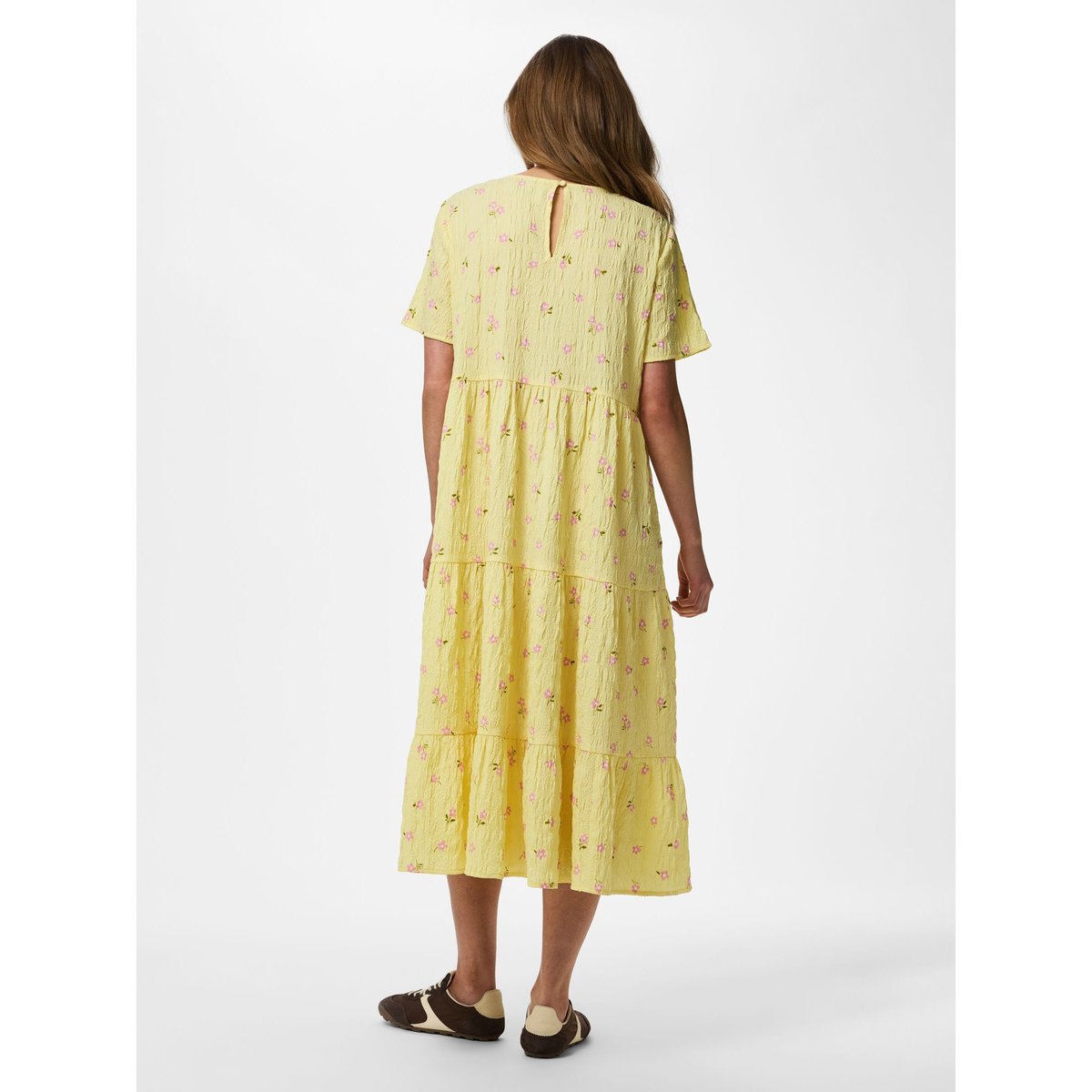 Robe Mi-Longue jaune - french vanilla1, PIECES