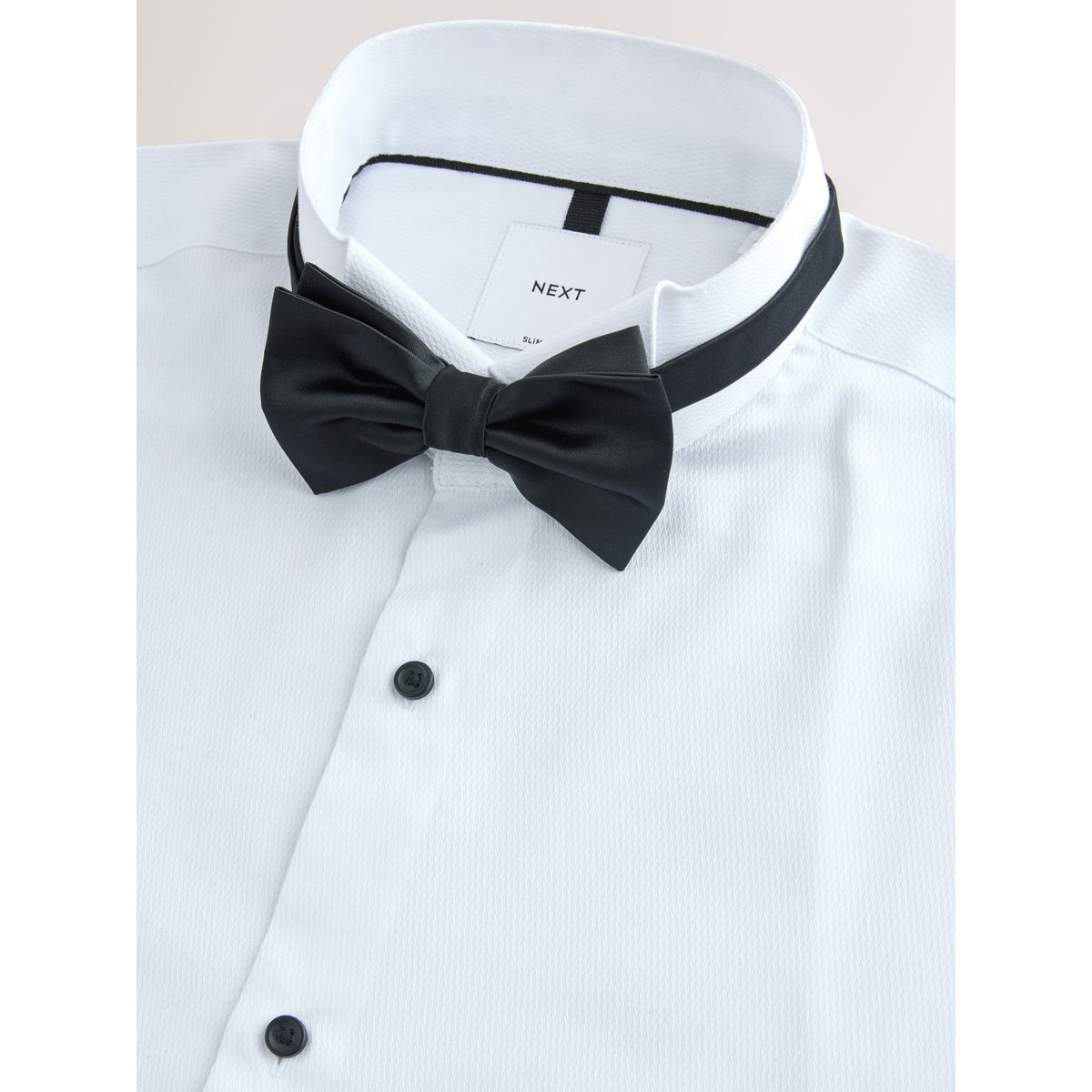 Chemise, ceinture et nœud papillon, lot de 3 blanc/noir noeud, NEXT