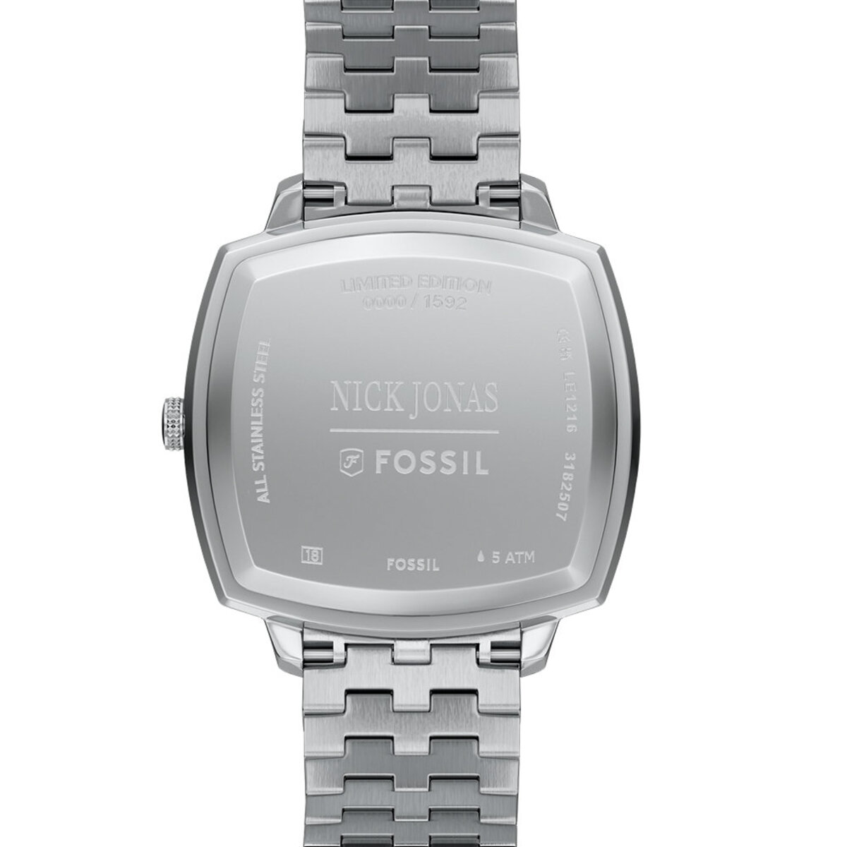 Montre Analogique  MACHINE LUXE argenté bleu argenté, FOSSIL
