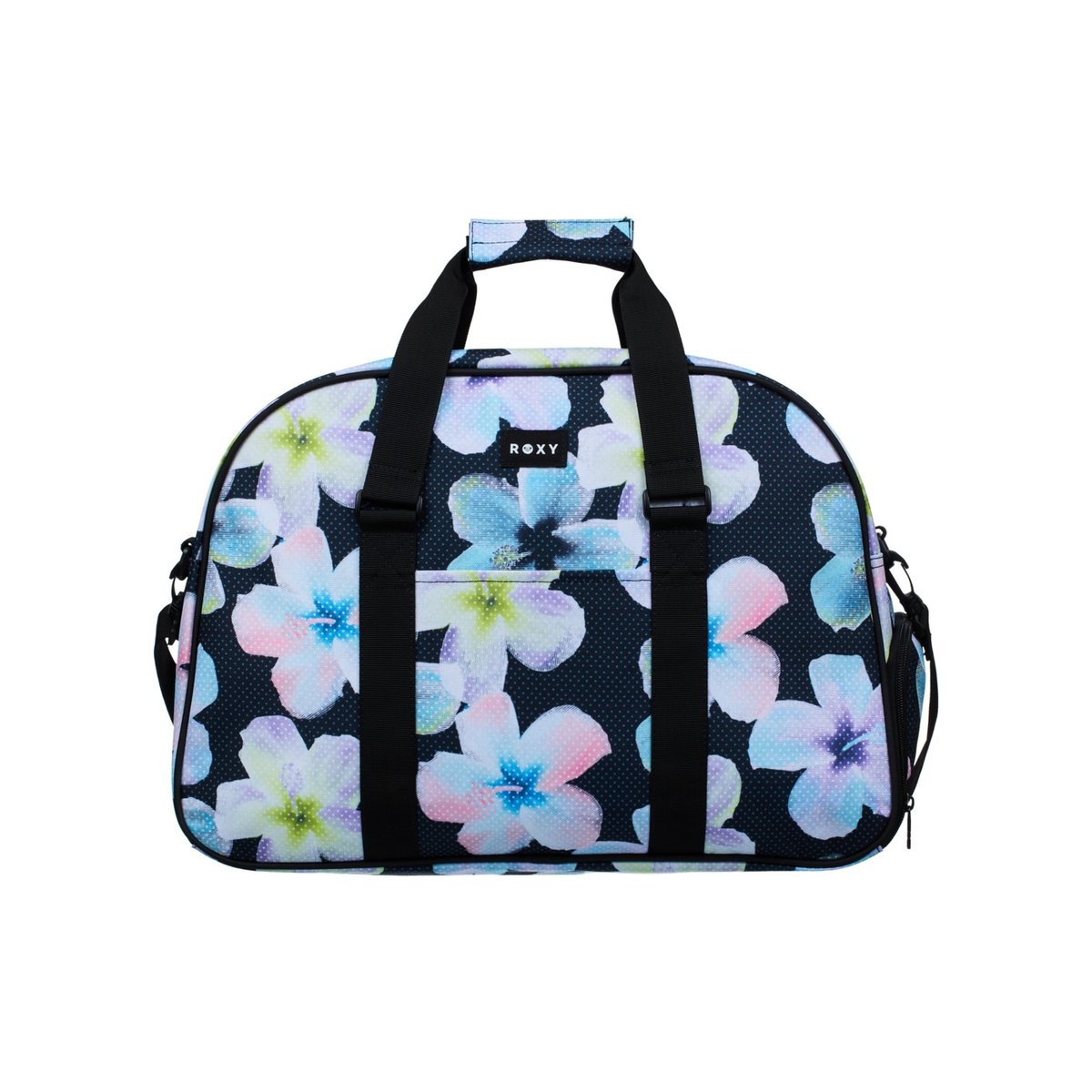 Sac de sport moyen FEEL HAPPY. noir anthracite im fleur real, ROXY
